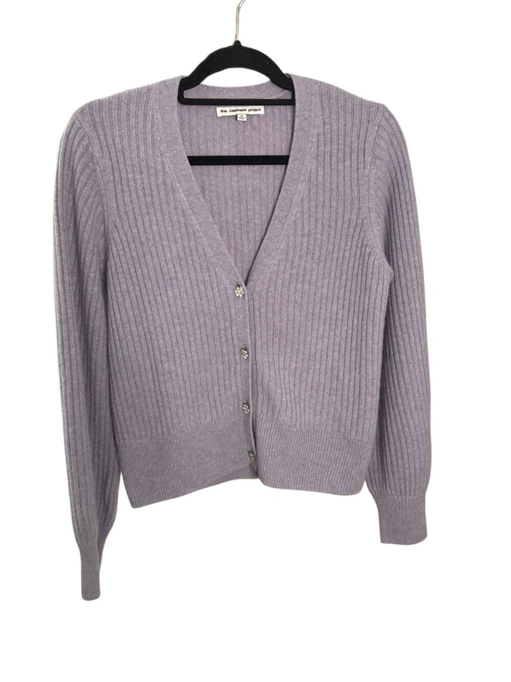 Cashmere Project Button Front Cashmere Cardigan Sweater Women’s Size Medium